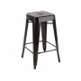 TOLIX H65cm - Sgabello contract bar struttura acciaio casa, bar, pub, ristorante
