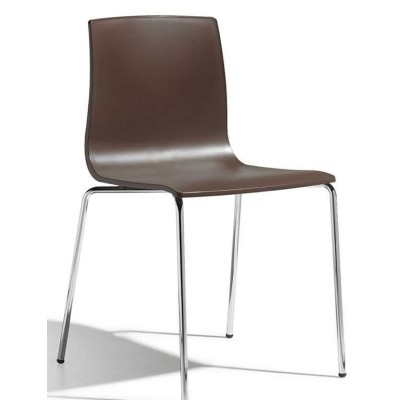 ALICE chair - Sedia contract impilabile scocca tecnopolimero bar hotel SCAB DESIGN