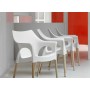 NATURAL OLA - Poltrona impilabile contract in Faggio/tecnopolimero bar ristorante hotel SCAB DESIGN