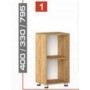 Armadio contract ufficio, scuola, studio, hotel, albergo, scaffali in legno ADONIA S
