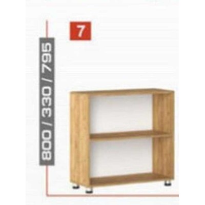 ADONIA S - Armadio ufficio a scaffali contract office in legno NM*  scuola, studio, hotel, albergo