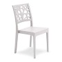 PARIS - SEDIA IN POLIPROPILENE IMPILABILE DA ESTERNO PER BAR, RISTORANTE, PISCINA, HOTEL GRAND SOLEIL