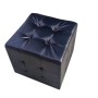 Relax pouf Contract personalizzato in ecopelle (pelle ecologica) per bar, ristorante, albergo
