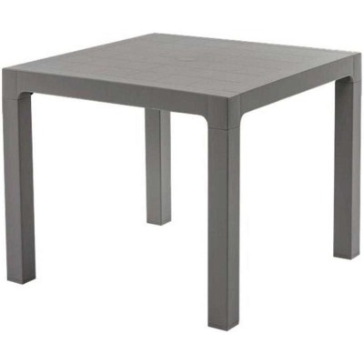 Ares 90 - Tavolo singolo 90x90xH74cm polipropilene da esterno giardino bar ristorante certificato per uso locali