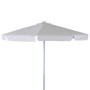 SUN 783E - Ombrellone professionale diametro 3m con palo centrale in metallo per bar, giardino, mare, spiaggia