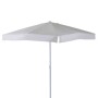 SUN 2 - Ombrellone professionale 3x2 con palo centrale in legno per bar, giardino, spiaggia, mare