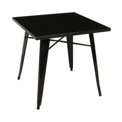 Metal - Tavolo stile industriale simil Tolix 60x60,70x70 e 80x80cm in casa bar ristorante catering albergo