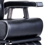 Sedia poltrona mod.6885 parrucchiere barbiere professionale reclinabile, alzabile per salone parrucchiere