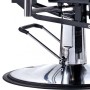 Sedia poltrona mod.6885 parrucchiere barbiere professionale reclinabile, alzabile per salone parrucchiere
