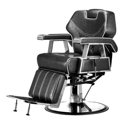 Sedia poltrona mod.6885 parrucchiere barbiere professionale reclinabile, alzabile per salone parrucchiere