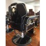 Sedia poltrona mod.6885 parrucchiere barbiere professionale reclinabile, alzabile per salone parrucchiere