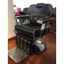 Sedia poltrona mod.6885 parrucchiere barbiere professionale reclinabile, alzabile per salone parrucchiere