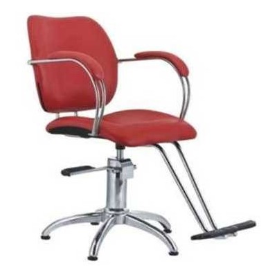 Sedia poltrona 8233 parrucchiere professionale alzabile salone parrucchiere