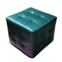 Relax pouf Contract personalizzato in ecopelle (pelle ecologica) per bar, ristorante, albergo