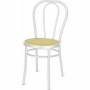 Vienna - Sedia thonet non impilabile metallo, finta paglia, plastica, legno o imbottita in ecopelle per bar, ristorante, hotel