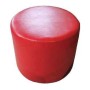 Liza pouf Contract personalizzato in ecopelle (pelle ecologica) per bar, ufficio, albergo