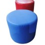 Liza - pouf personalizzato in ecopelle (pelle ecologica) per casa, ufficio, bar, hotel,  albergo