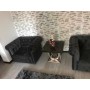 Chester - Divano e poltrona Chesterfield personalizzati ecopelle (pelle ecologica) tessuto velluto