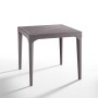 MALMO - Tavolo 80x80 polipropilene (BICA ITALY) bar ristorante pizzeria pub catering
