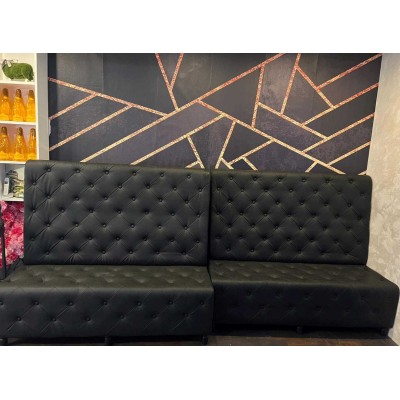 Laura - Divanetto bar poltroncina Contract personalizzati per locali in ecopelle (pelle ecologica), tessuto