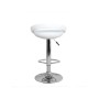 CIAMBELLA - Sgabello bar in ABS gamba cromata per casa, ufficio, bar, ristorante, hotel
