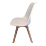 Natural Z - Sedia stile scandinavo in Faggio e Polipropilene per bar,ristorante,piscina,hotel