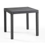 DALLAS - Tavolo rattan 80x80 polipropilene (BICA ITALY) bar ristorante pizzeria pub catering