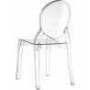 Chantal Chair - Sedia Impilabile policarbonato trasparente