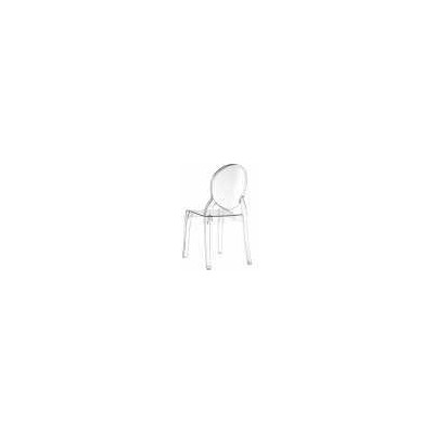Chantal Chair - Sedia design Impilabile policarbonato simil Victoria Ghost
