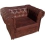 Chester - Divano e poltrona Chesterfield personalizzati ecopelle (pelle ecologica) tessuto velluto