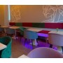 Truva - Poltrona Premium Contract personalizzata per locali in ecopelle, tessuto, velluto