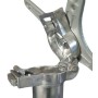 Base rinforzata pieghevole H 68 cm in alluminio per piani tavoli bar, ristorante, pub, albergo
