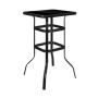 Metal A - Tavolo alto stile industriale simil Tolix 60x60xH108cm casa bar ristorante catering albergo