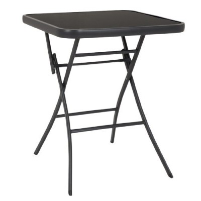Metal A - Tavolo alto stile industriale simil Tolix 60x60xH108cm casa bar ristorante catering albergo