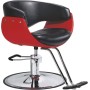 Sedia poltrona 8928 parrucchiere professionale mod.Ball P alzabile salone parrucchiere