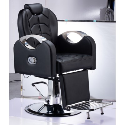 Sedia poltrona mod.OF-03 parrucchiere barbiere professionale reclinabile, alzabile
