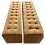 Relax panca Contract personalizzata in ecopelle (pelle ecologica) per bar, ristorante, albergo
