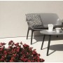 LUXOR - LOUNGE SET DESIGN Bica Italy 4 posti salotto polipropilene esterno con divanetto, 2 poltrone, 1 tavolino e cuscini