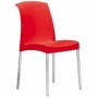 JENNY - sedia Impilabile in polipropilene con gambe in alluminio SCAB DESIGN per bar, ristorante, hotel