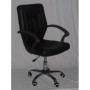 UFFICIO D3 - SEDIA UFFICIO DIREZIONALE ECOPELLE COLORE NERO,BIANCO,BEIGE