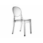 IGLOO CHAIR - Sedia contract Impilabile in Policarbonato da esterno ed interno per bar,ristorante,piscina,hotel SCAB DESIGN