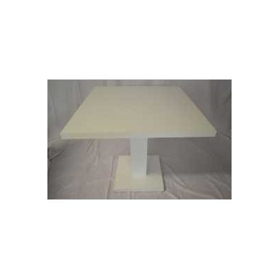 GIOVE QA - TAVOLO ALTO H90/110cm IN LEGNO NOBILITATO MELAMINICO COLORI LEGNO VENATO, UNI, BAR, RISTORANTE, ALBERGO