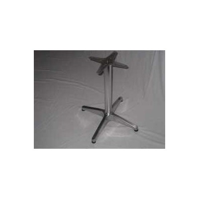 Base in alluminio H 68cm per piani tavoli esterno bar, ristorante, pizzeria, pub, albergo